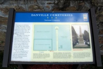 Danville Cemeteries CWT Marker image. Click for full size.