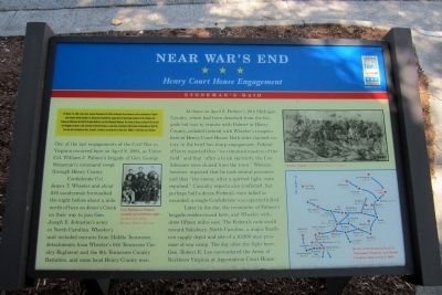 Near War's End CWT Marker. Click for full size. Near War's End CWT Marker image. Click for full size.