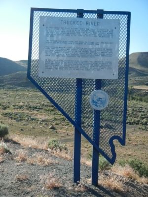 Truckee River Marker image. Click for full size.