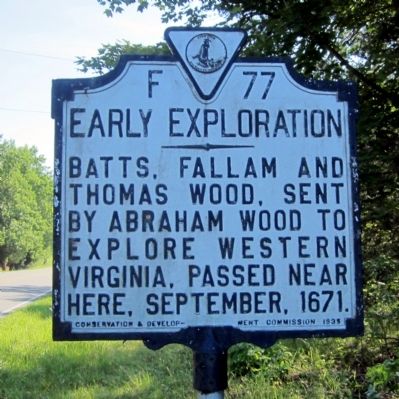 Early Exploration Marker image. Click for full size.