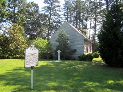 Halifax Church Marker image. Click for full size.
