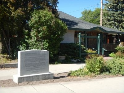 Loyalton Marker. Click for full size. Loyalton Marker image. Click for full size.