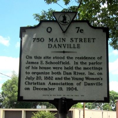 750 Main Street Marker. Click for full size. 750 Main Street Marker image. Click for full size.