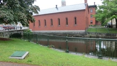 Steam Railroads In New England Marker. Click for full size. Steam Railroads In New England Marker image. Click for full size.
