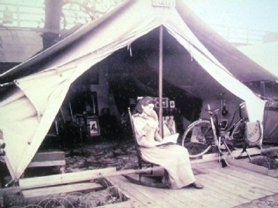 Photo on Annie Oakley Marker image. Click for full size.