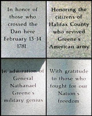 Crossing of the Dan Monument. Click for full size. Crossing of the Dan Monument image. Click for full size.