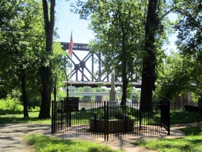 Crossing of the Dan Monument. Click for full size. Crossing of the Dan Monument image. Click for full size.