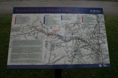 Revolution in the Mohawk Valley Marker image. Click for full size.