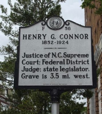 Henry G. Conner Marker. Click for full size. Henry G. Conner Marker image. Click for full size.
