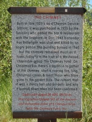 The Chimney Marker. Click for full size. The Chimney Marker image. Click for full size.