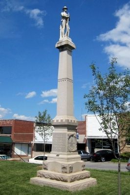 Henry County U.D.C. Monument. Click for full size. Henry County U.D.C. Monument image. Click for full size.