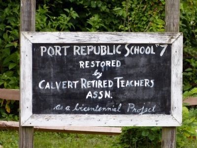 Port Republic School # 7 image. Click for full size.