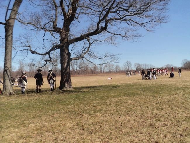 Battle of Princeton. Click for full size. Battle of Princeton image. Click for full size.