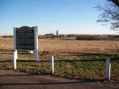 Homestead of a Genius Marker image. Click for full size.