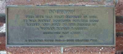 Dogtown Marker. Click for full size. Dogtown Marker image. Click for full size.