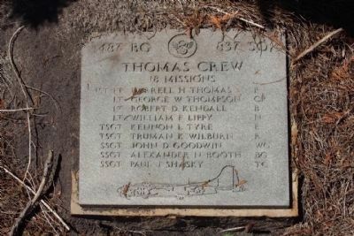 487th Bomb Group 837 Sq image. Click for more information.