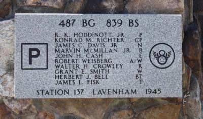 487th Bomb Group 839th BS image. Click for more information.