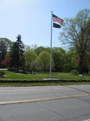 Site Of Haddam Town Hall Marker image. Click for full size.