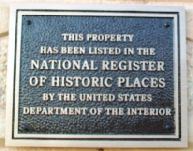 Lion Block NRHP Marker. Click for full size. Lion Block NRHP Marker image. Click for full size.