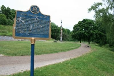 The First Welland Canal 1824-1833 Marker image. Click for full size.