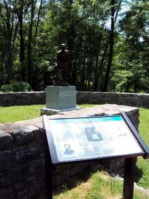 Confederate General Patrick Cleburne's Emancipation Proposal Marker image. Click for full size.
