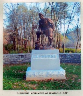 Confederate General Patrick Cleburne's Emancipation Proposal Marker image. Click for full size.