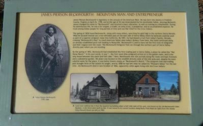 James Pierson Beckwourth: Mountain Man and Entrepreneur Panel 3 image. Click for full size.