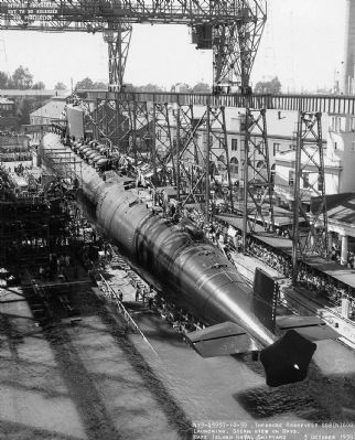 USS Theodore Roosevelt (SSBN-600), image. Click for more information.