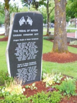 The Medal of Honor Marker. Click for full size. The Medal of Honor Marker image. Click for full size.