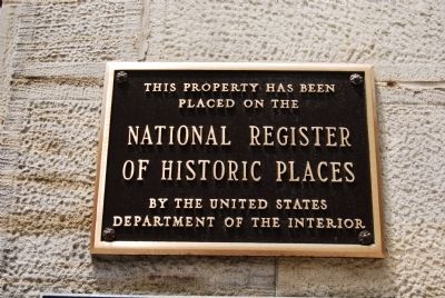 Allegheny Cemetery National Historic Landmark Plaque image. Click for full size.