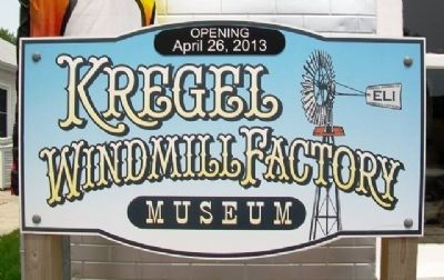 Kregel Windmill Factory Museum image. Click for full size.