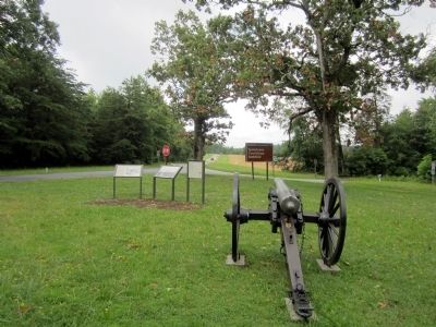 The Race for Spotsylvania Court House Marker. Click for full size. The Race for Spotsylvania Court House Marker image. Click for full size.