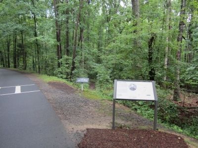 Upton’s Trail Marker. Click for full size. Upton’s Trail Marker image. Click for full size.