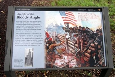 Struggle for the Bloody Angle Marker. Click for full size. Struggle for the Bloody Angle Marker image. Click for full size.