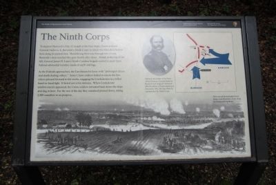 The Ninth Corps Marker image. Click for full size.
