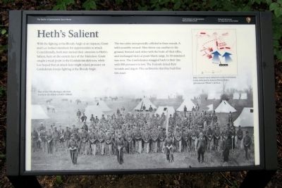 Heth’s Salient Marker. Click for full size. Heth’s Salient Marker image. Click for full size.