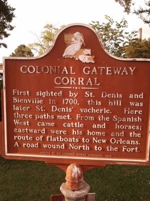 Colonial Gateway Corral Marker image. Click for full size.