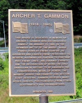 Archer T. Gammon Marker. Click for full size. Archer T. Gammon Marker image. Click for full size.