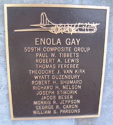 Enola Gay Marker image. Click for full size.