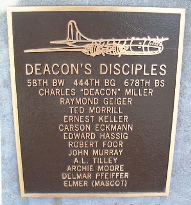 Deacon's Disciples Marker. Click for full size. Deacon's Disciples Marker image. Click for full size.