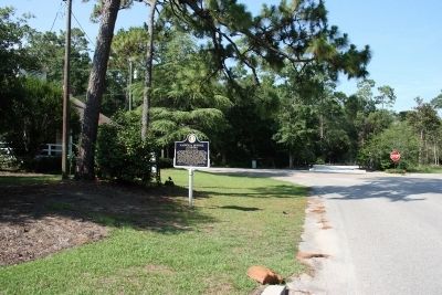 Magnolia Springs, Alabama Marker (East) image. Click for full size.