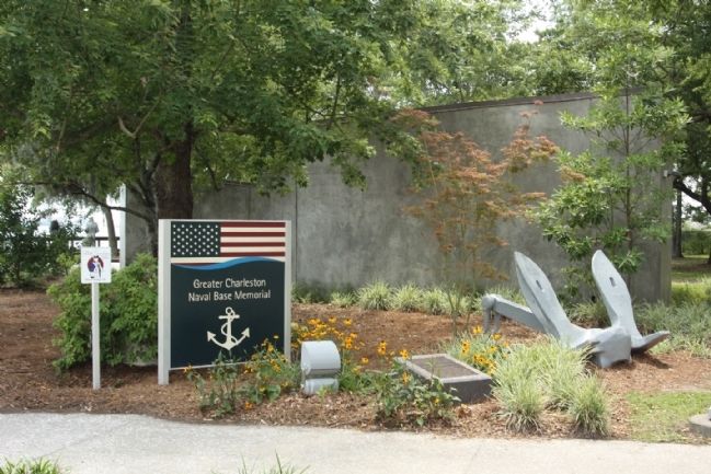 Greater Charleston Naval Base Memorial Marker image. Click for full size.