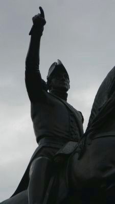 Statue of the Liberator, José de San Martin - by Augustin-Alexandre Dumont,viewed from the southwest. Click for full size. Statue of the Liberator, José de San Martin - by Augustin-Alexandre Dumont,viewed from the southwest image. Click for full size.