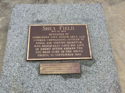 Shea Field Memorial Grove Marker image. Click for full size.