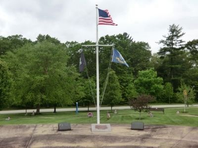 Shea Field Memorial Grove Marker. Click for full size. Shea Field Memorial Grove Marker image. Click for full size.