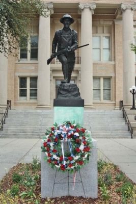 Company E, 119th Infantry, Goldsboro Rifles World War I Monument image. Click for full size.