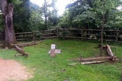 Dutch Gap 1864 Mortar Position image. Click for full size.