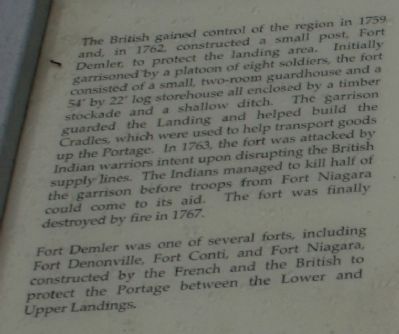 Fort Demler Marker image. Click for full size.