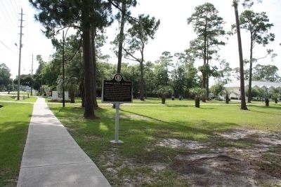 Orange Beach, Alabama Marker (West). Click for full size. Orange Beach, Alabama Marker (West) image. Click for full size.