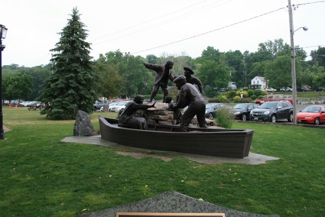 Freedom Crossing Monument. Click for full size. Freedom Crossing Monument image. Click for full size.